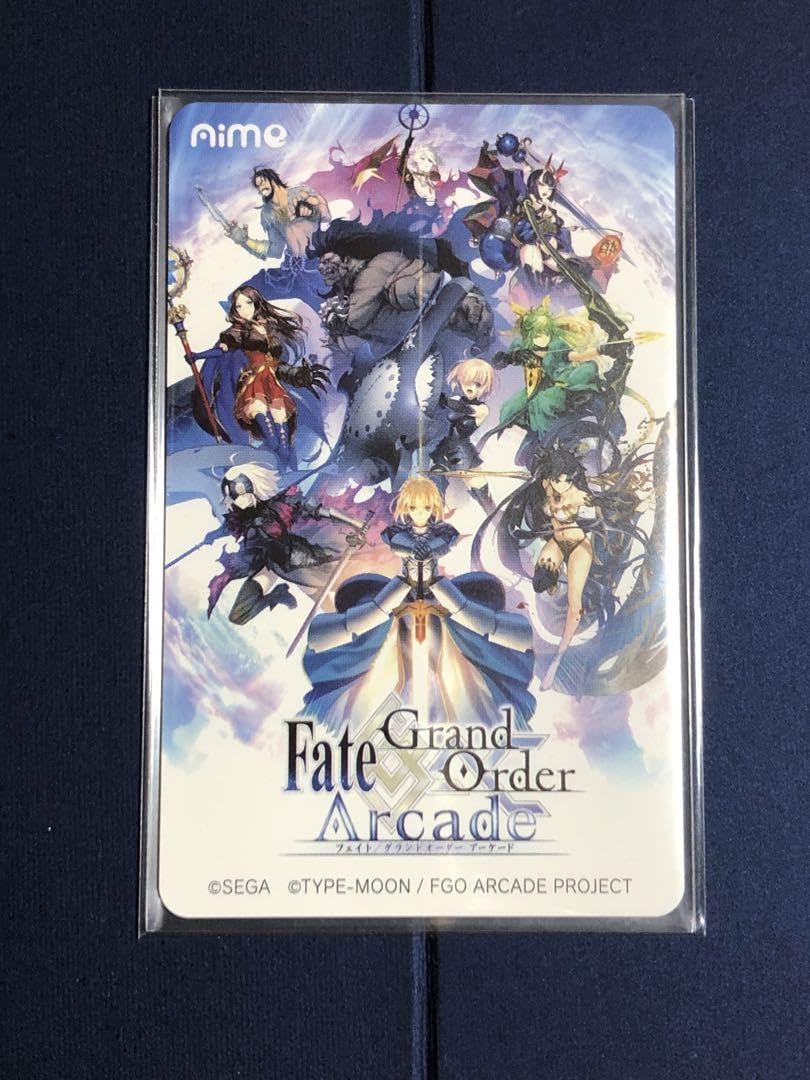 Amazon.co.jp: FGO Fate/Grand Order FGO Arcade Aime Card