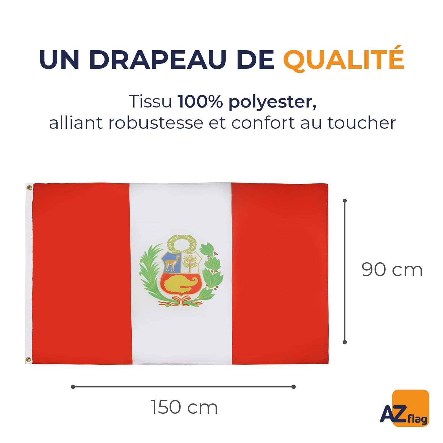Az Flag Drapeau Bienvenu Père Noël 150x90cm - Drapeau Santa
