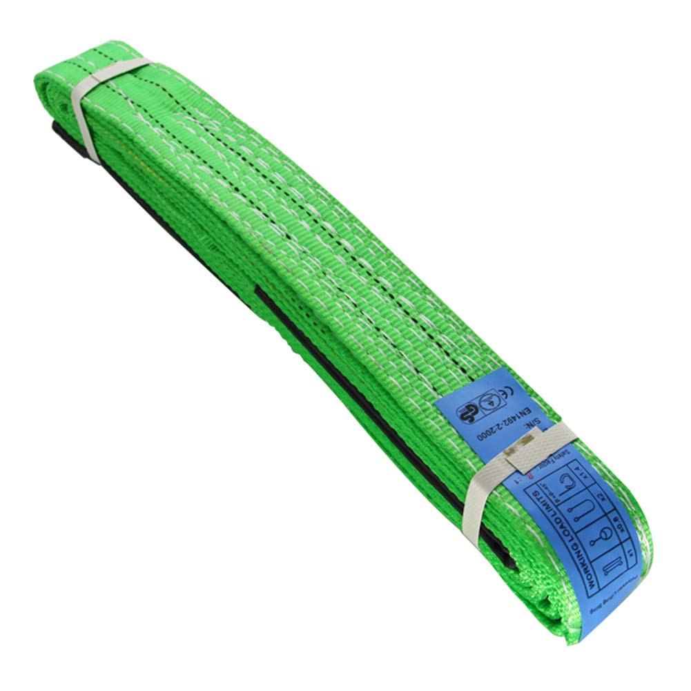 Polyester-Hebeband 5,1 Cm X 1,8 M – Bis 2812 Kg Belastbar, Für Bau, Abschleppen & Hebearbeiten