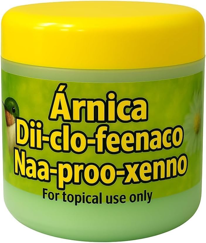 Gel de árnica verde 8.82 oz auténtico mexicano para uso tópico
