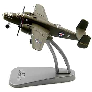Amazon.com: WANSUPYIN B-25 Bomber Mitchell Alloy Aircraft