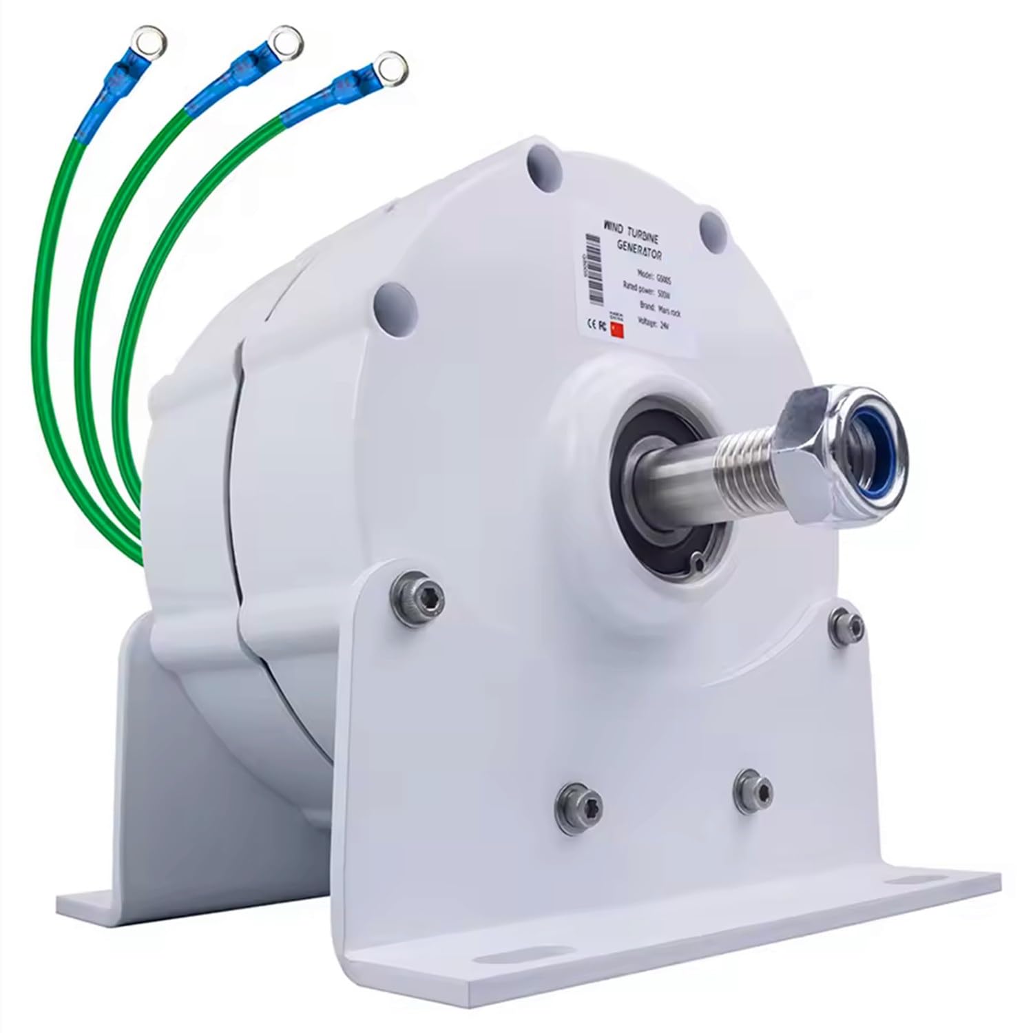 Generatore a magnete permanente da 12000 W 12 V 24 V 48 V 120 V 220 V Alternatore a magnete permanente a basso numero di giri Generatore trifase PMG per turbina eolica Turbina ad acqua(220V)