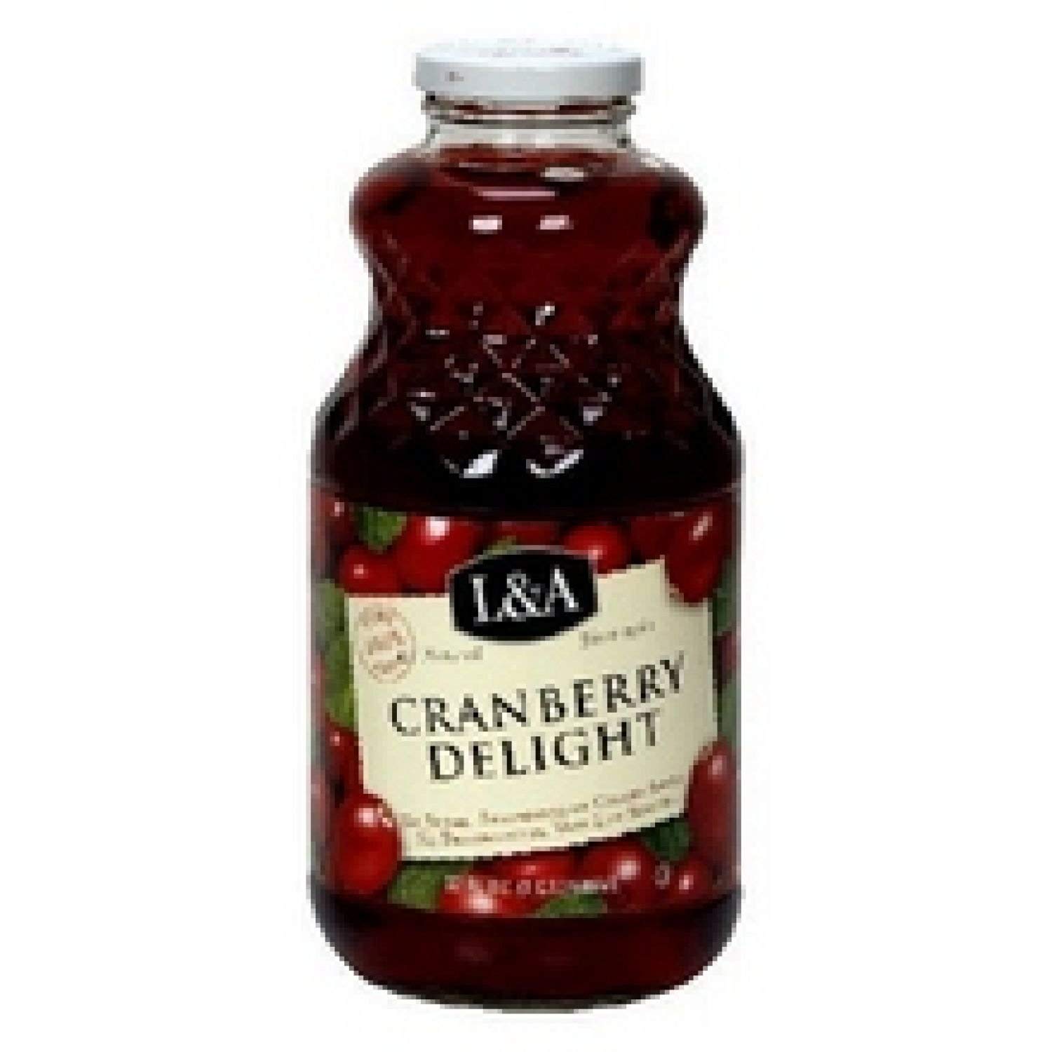 L & A Juice B59573 L & A Juice Cranberry Delight -6x32 Oz