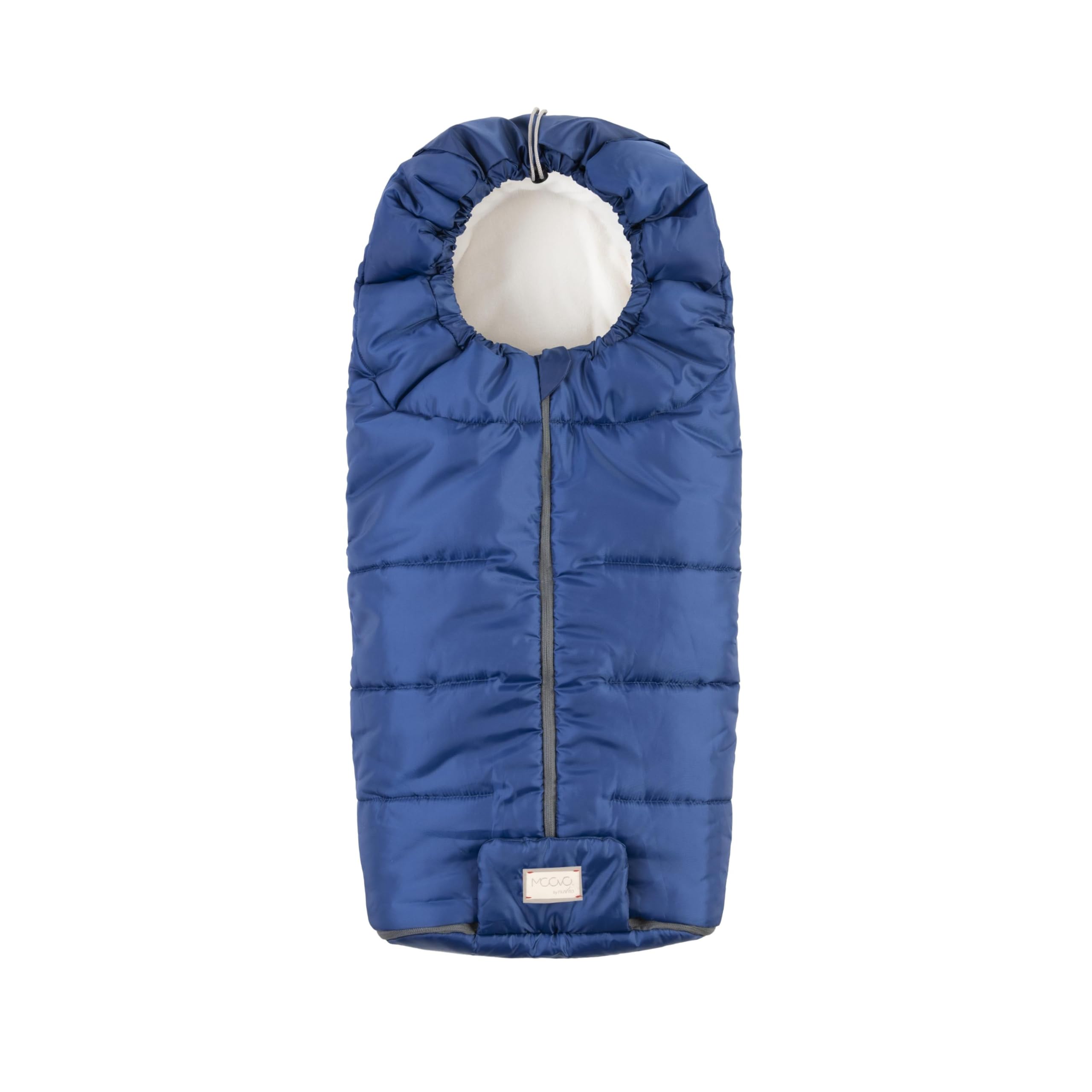 Nuvita 9445 Junior Essential| Saco Universal para Cochecito niños de 6 a 36 Meses (100 cm) | Resistente a temperaturas de hasta 0 °C, antiviento y Lluvia | Azul