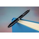 PILOT Acroball 1000 Ballpoint Pen, Black Barrel, Black Ink, Single Pen – view 5