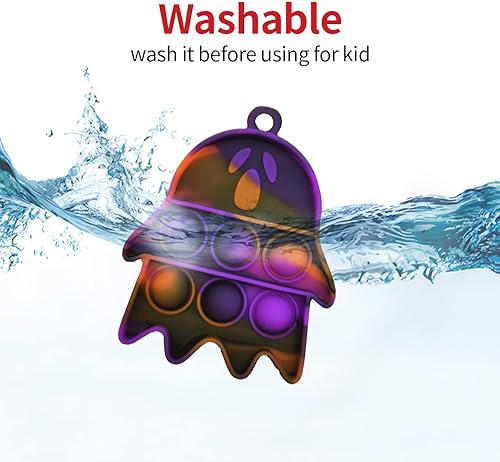 Miniatura 4 de 24 piezas de regalos para el día de San Valentín para niños mini llavero para la ansiedad mini burbujas para reventar regalos de fiesta del día de