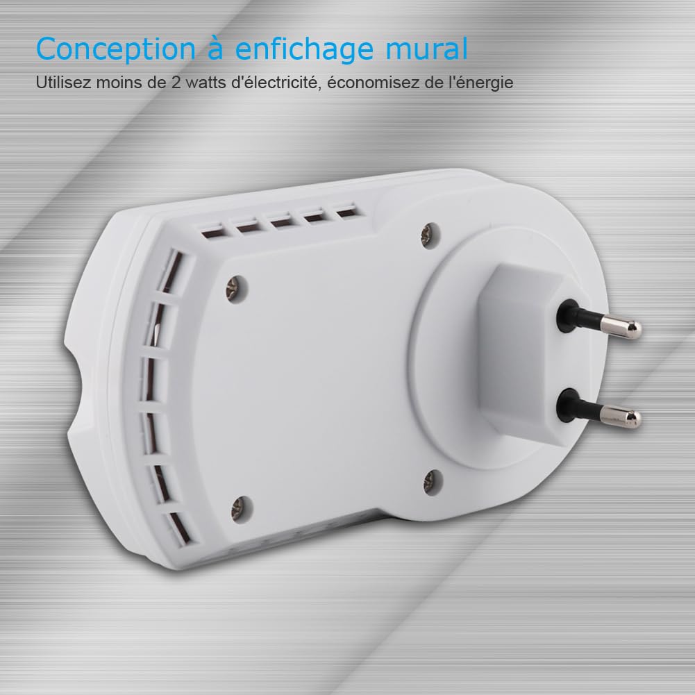 D MODUN - Détecteur de Gaz, Moniteur de fuites de Gaz Naturel/GPL/Charbon, avec Alarme sonore et Affichage numérique LED Détection Le Méthane Propane Butane, Convient pour Cuisine Camping-Car Garage
