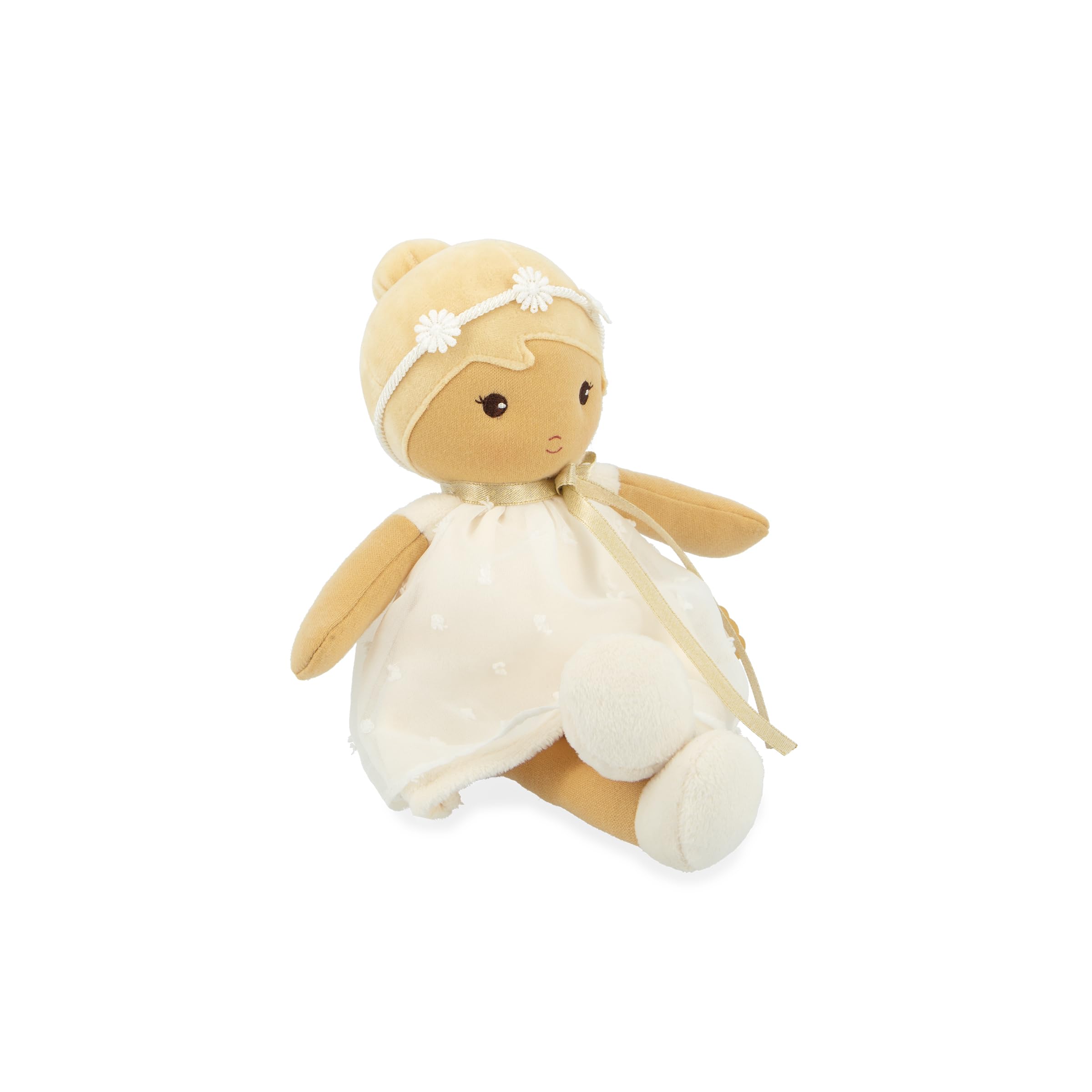 Kaloo - Tendresse - La mia prima bambola di stoffa Daphné - Bambola di pezza 25 cm - Abito in organza a pois - Graziosa confezione regalo - Nastro personalizzabile - Fin dalla nascita, K200021 - 2