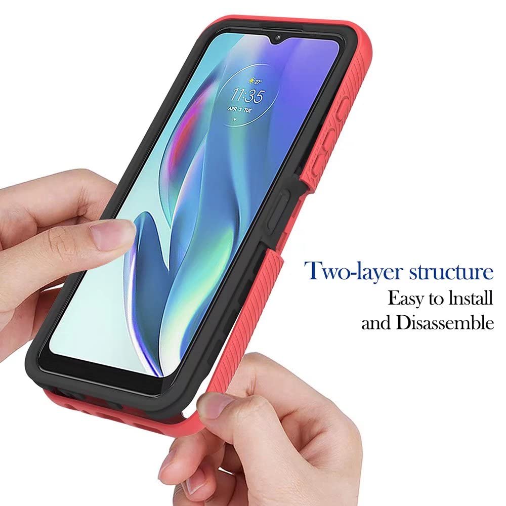 BAIDIYU Cover per Motorola Moto G50, AntiGraffio, Sottile Paraurti Antiurto TPU Protezione Flessibile, Custodia Cover per Motorola Moto G50.(Blu