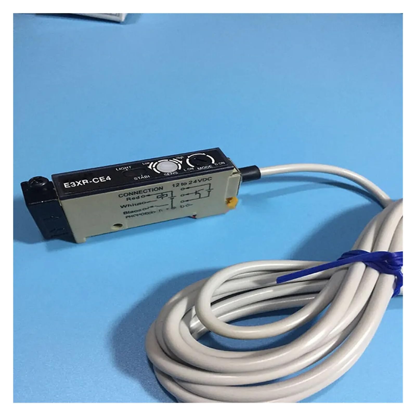 Sensor fotoeléctrico Amplificador de Fibra óptica 12-24 VCC E3XR-CE4
