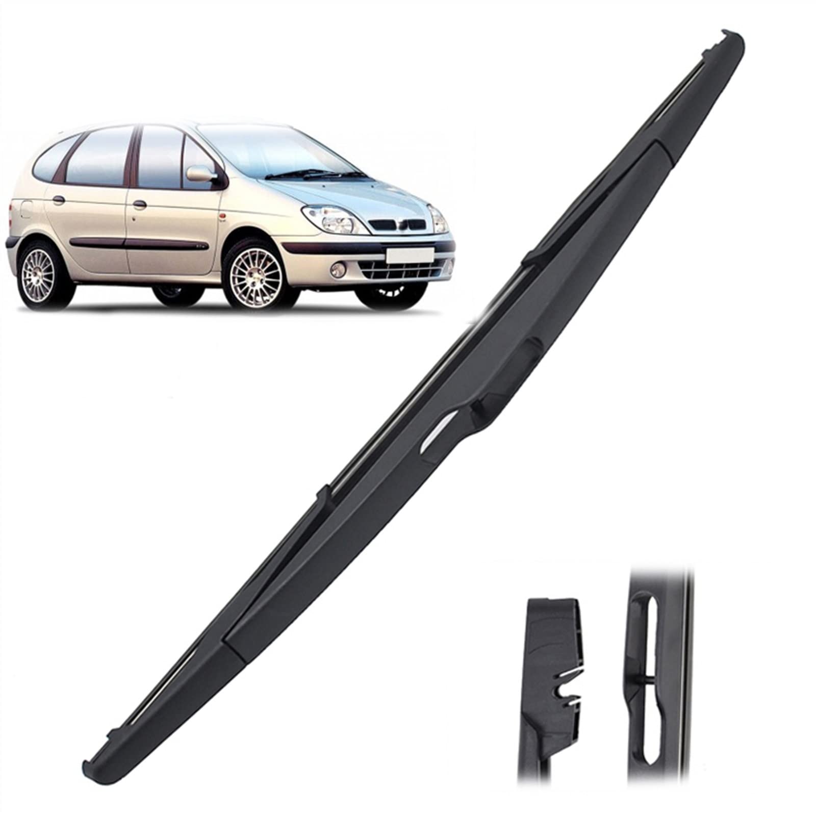 Essuie-glace de lunette arrière 14 pouces pour Renault Scénic RX4 MK1 de 2000 à 2003