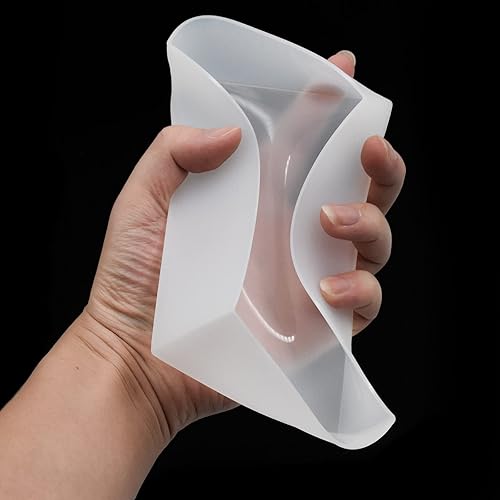 Miniatura 7 de 4 moldes cuadrados de silicona de resina de luz para la preservación de flores con luz USB para bricolaje resina epoxi fundición artesanal, adornos