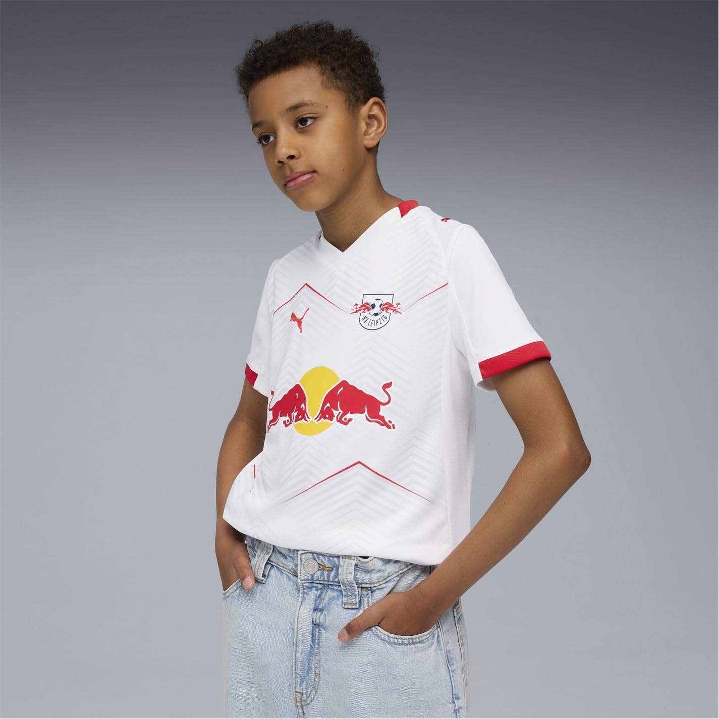 Puma Unisex Kinder Rb Leipzig Home Jersey Replica T-Shirt (1er Pack)