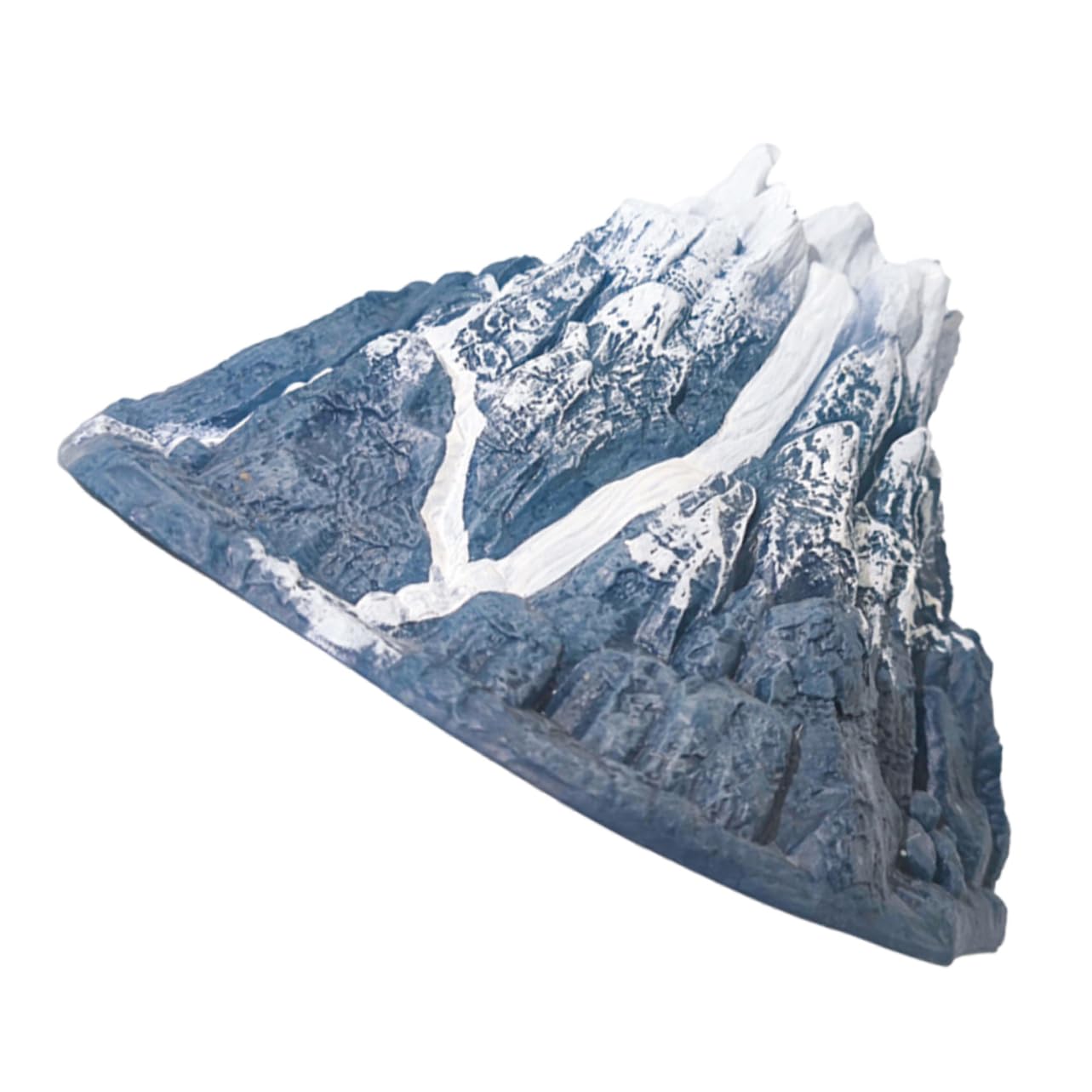 Yardwe 2 Piezas De Adornos Artificiales De Montaña De Nieve para Acuario Decoración De Pecera Minifigura De Montaña De Nieve Accesorio De Paisajismo para Acuarios De Agua Dulce.