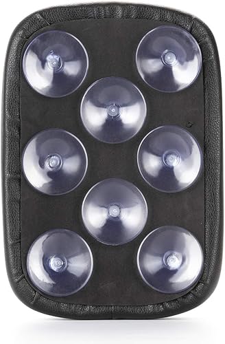 Miniatura 5 de LKV Asiento de pessenger de motocicleta de 10.63  - Cojín trasero de cuero con 8 ventosas de asiento de motocicleta para Harley Dyna Sportster