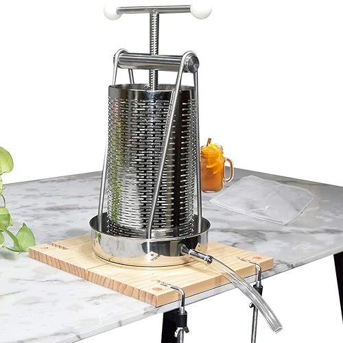 SQUEEZE master Fruit Wine Tincture Herb Cheese Manual Tabletop Press