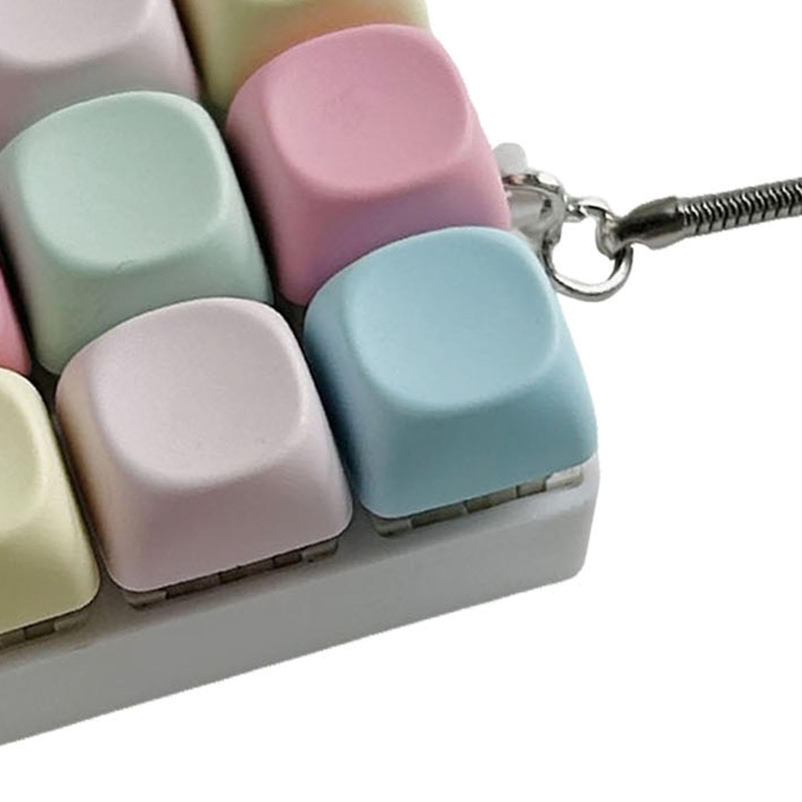 Amazon.co.jp: predolo カラフルなミニ9キーキーボードフィジェット