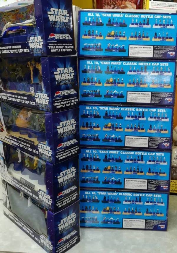 Amazon.co.jp: ボトルキャップ◇【箱保管 ほぼ スターウォーズ ペプシ