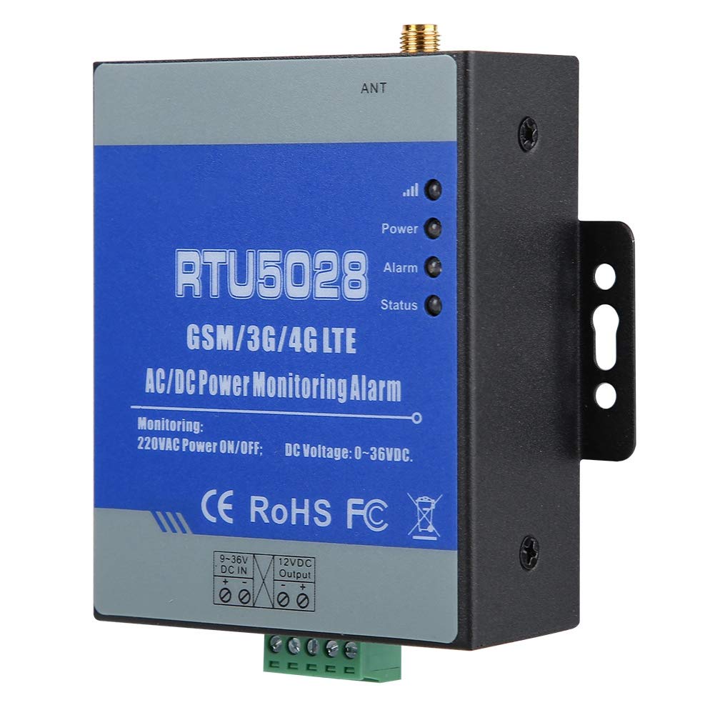 GSM Alarm Dialer for Power Failure Detection – Real-Time Voltage Monitoring, SMS Alerts & Remote Control via