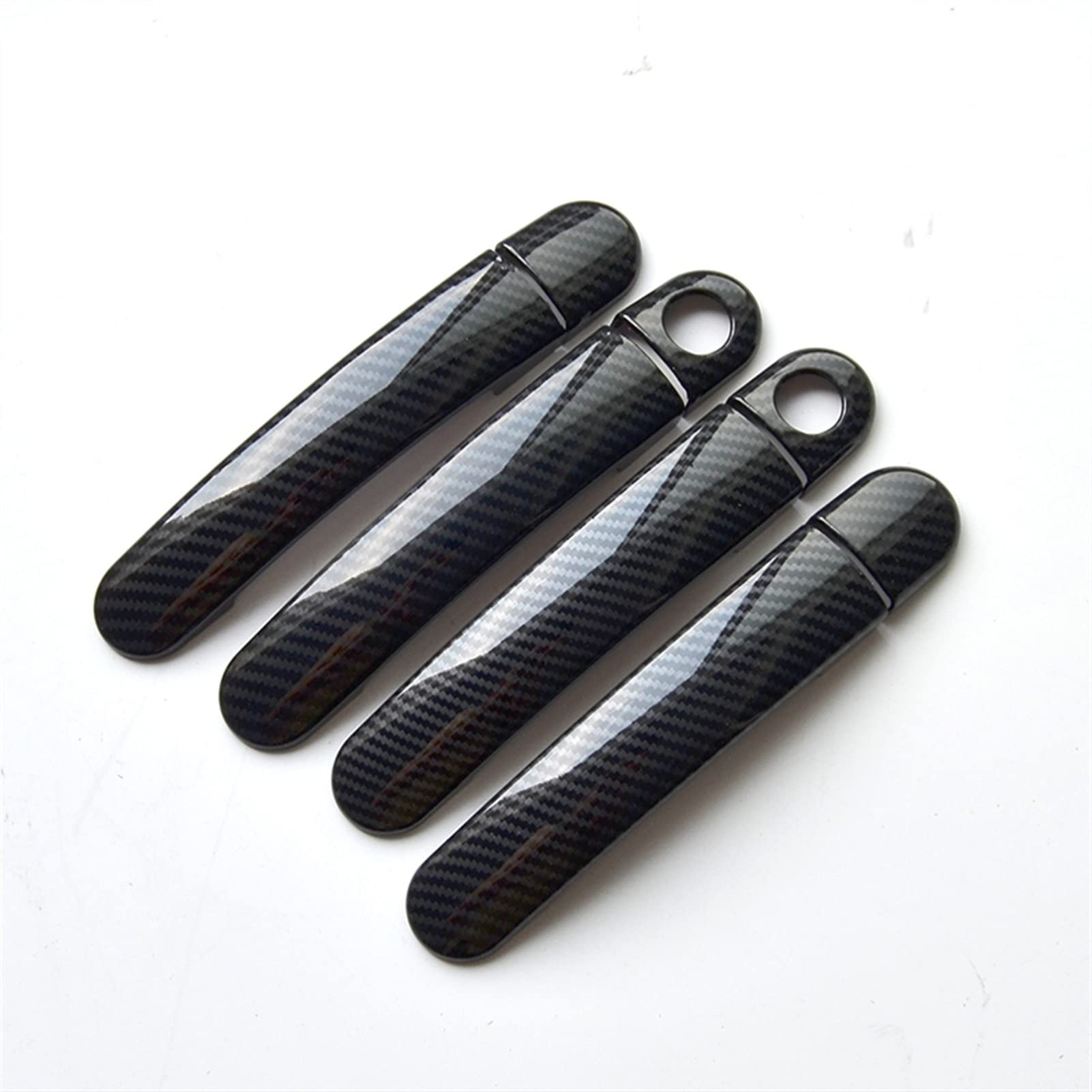 Fahbstr 2 Exterior Door Handle Cover For Jetta Mk4 1999~2006 Chrome Carbon Fiber Car Door Handle Covers Accessories Stickers(2)