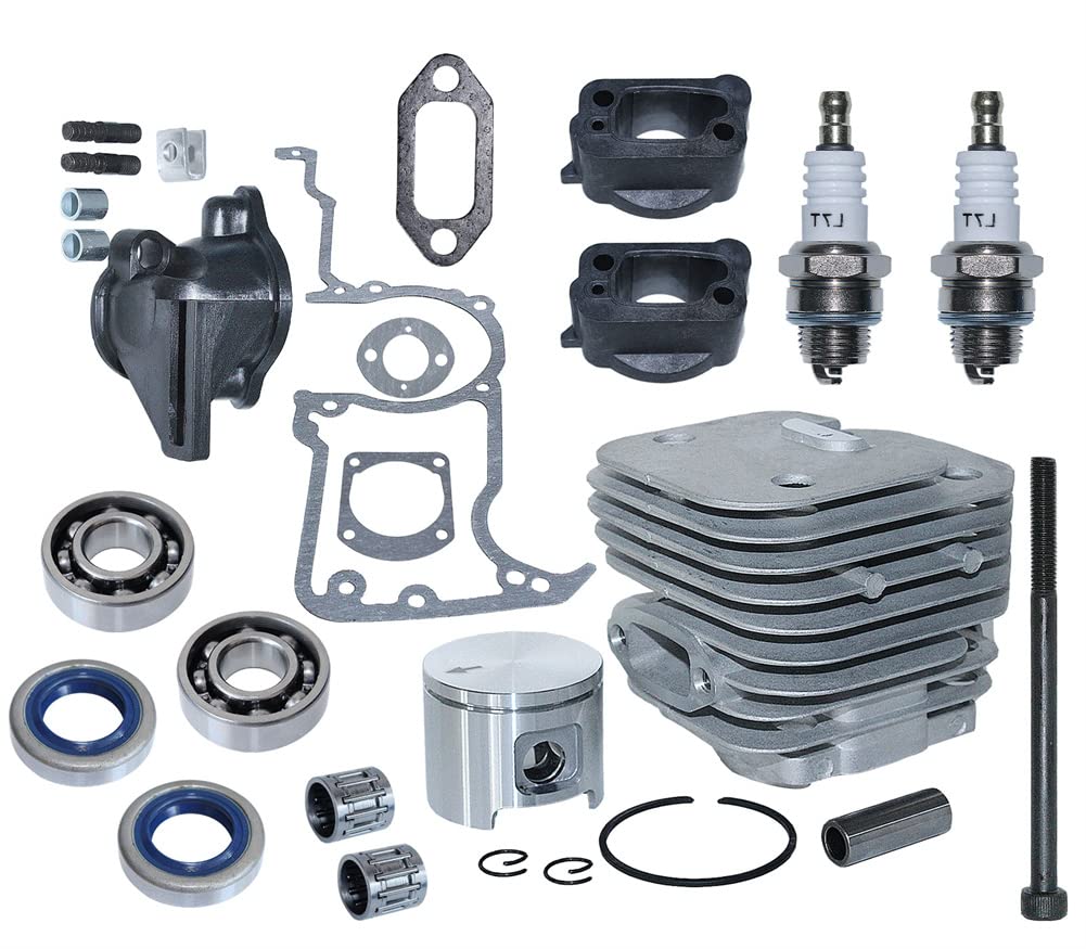 Kit de pistón de Cilindro de 48Mm, para Husqvarna 61 268 272 para Piezas de Motosierra para Jonsered 625 630, 503 53 20 71