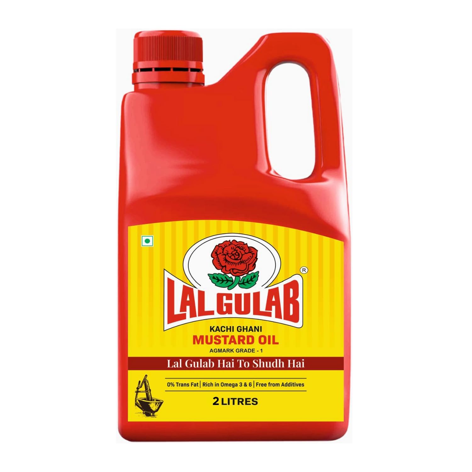 See full amazon price history chart for Lal Gulab Wood Pressed Mustard Oil - 2 Lit Jerry Jar | Premium Kolhu/Kacchi Ghani/Chekku | 100% Pure, Natural & Chemical-Free | Rich in Omega 3 & 6 for Heart Health | Cold Pressed for Maximum Freshness | Ideal for Cooking, Deep Frying, and Pickling | Lal Gulab Wood Pressed Mustard Oil - 2 Lit Jerry Jar | Premium Kolhu/Kacchi Ghani/Chekku | 100% Pure, Natural & Chemical-Free | Rich in Omega 3 & 6 for Heart Health | Cold Pressed for Maximum Freshness | Ideal for Cooking, Deep Frying, and Pickling | (B0B6BY78ZB) Amazon Price History, Amazon Price Tracker
