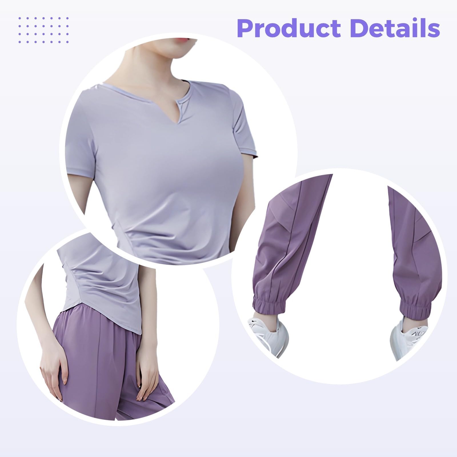 Conjunto de 3 piezas para mujer, brasier deportivo de elastano, parte superior y leggings largos, ideal para yoga, gimnasio y deportes, tela transpirable y antibolitas