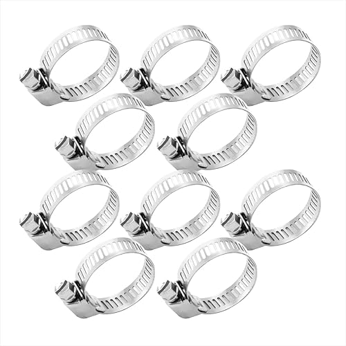 Miniatura 8 de POWERTEC 50107 Abrazaderas de manguera de transmisión sin fin de ancho de banda de 12 pulgada  Capacidad de sujeción de 1116 pulgadas a 1-14