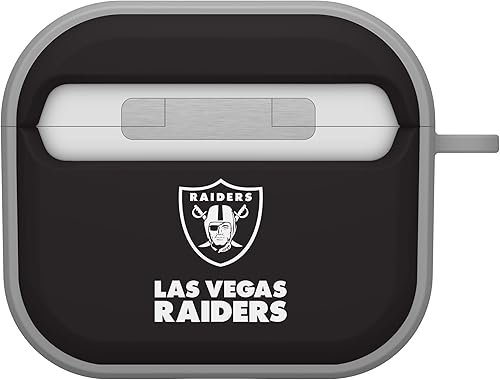 Miniatura 5 de GAME TIME Las Vegas Raiders HDX - Funda compatible con Apple AirPods Gen 3 (clásico)