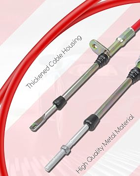 80833 BMM-80833 Automatic Transmission Shifter Cable Fit for B&M Heavy Duty