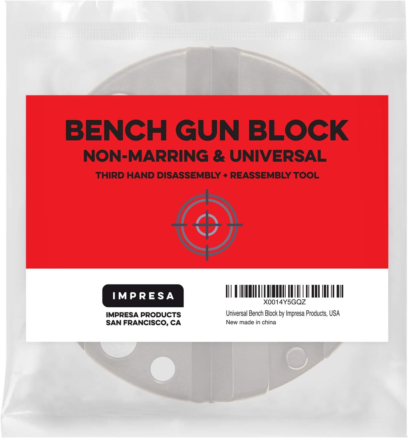 Universal Bench Block - Ideal for M1911 / M-1911 / M 1911 -Style Pistols, Glock, 10/22s and More - Ideal Armorers Block and Gun Smithing / Gunsmithing Tool Made With Non Marring Materials : Sports & Outdoors