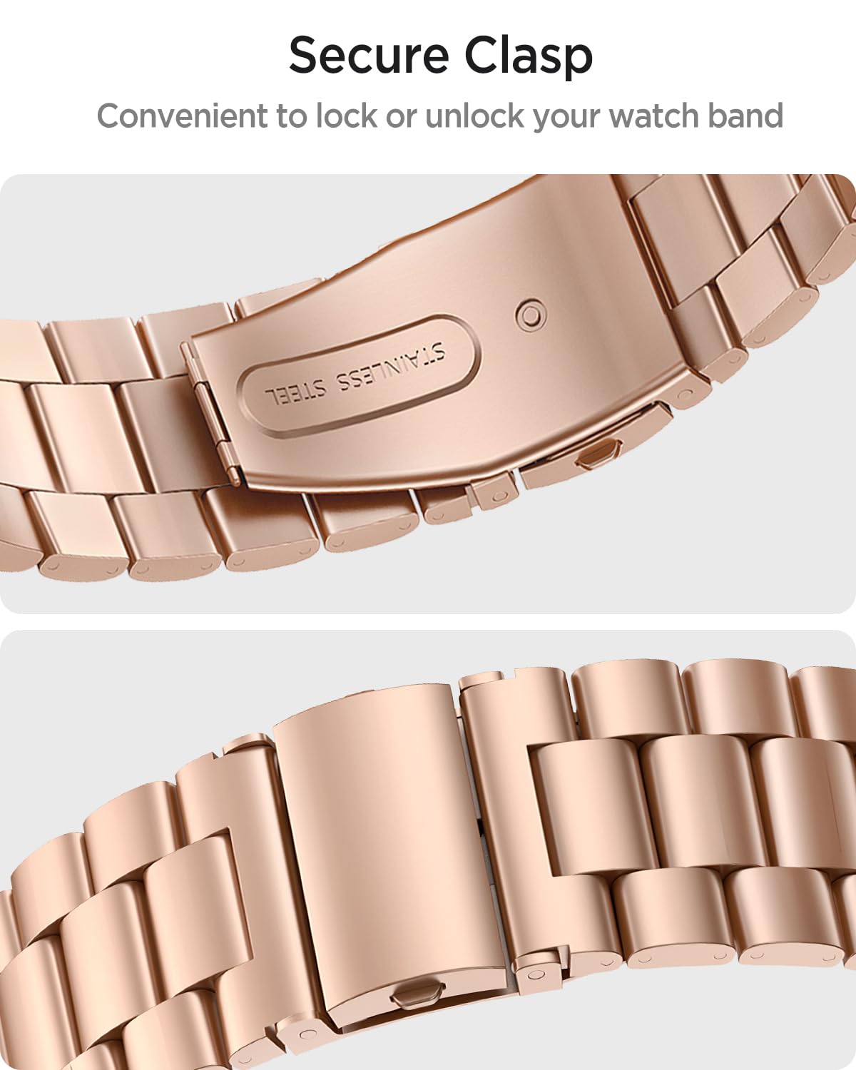Miimall Metal Strap Compatible with Google Pixel Watch 4/3 45mm (2025/2024) - Image 4
