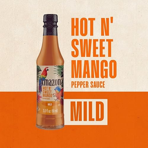 Miniatura 5 de Colombina Paquete de regalo de salsa de pimienta Amazon – 4 botellas de salsa picante con salsa habanero, salsa chipotle, salsa verde de Amazon y