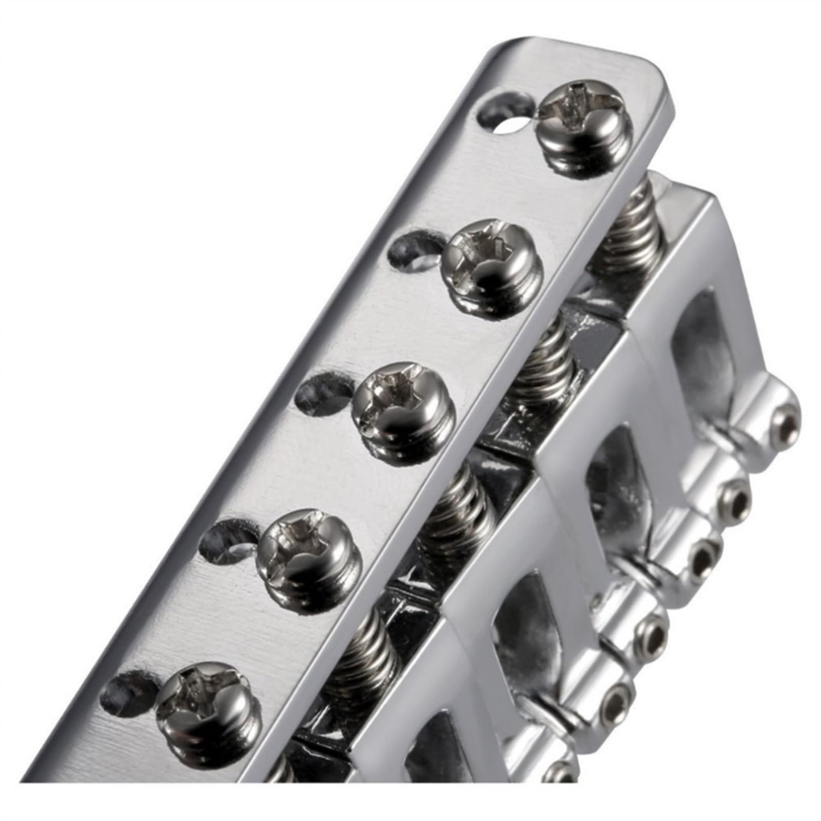Juego De Puente Para Guitarra Eléctrica Puente Rígido De 6 Sillas, Puente Superior De Guitarra Eléctrica De 65mm Con Tornillos De 5 Uds, Accesorios De Guitarra Pesada