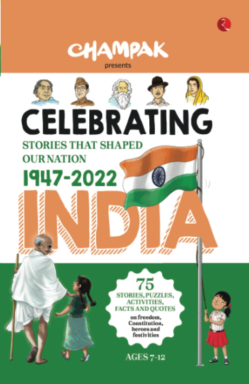 75 Stories on Indian History for Children - Book with Puzzle, Activities and Facts for Children Growth - Champak Books in English 2022
