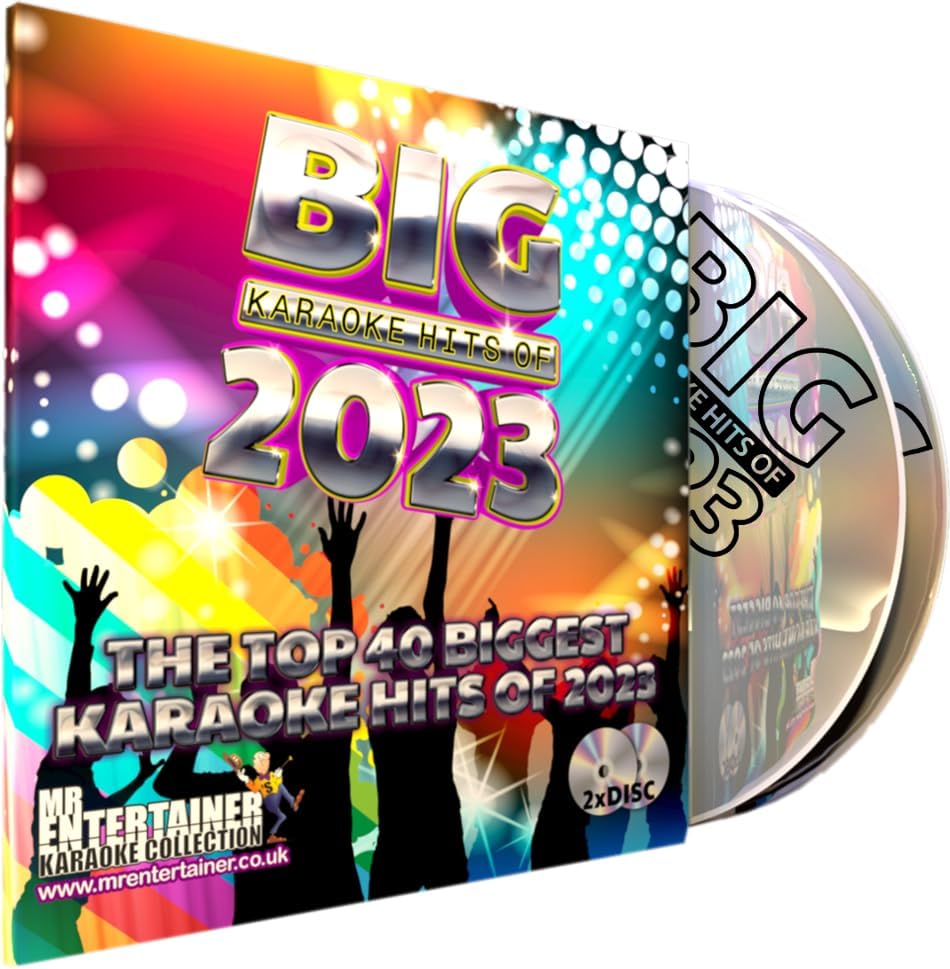Mr Entertainer's Karaoke CollectionMr Entertainer's Karaoke Collection 2023 Chart Hits CDG Disc Pack. The Top 40 Chart Pop Songs of 2023. Big Hits