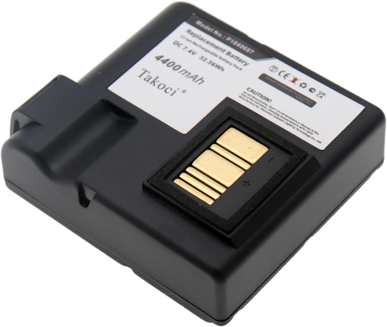 Replacement Battery for Zebra QLn420, ZQ630,ZQ630 Plus Label Printer,Fits Part No.P1040687 P1050667-016 BTRY-MPP-68MA1-01 4400mAh 7.4V