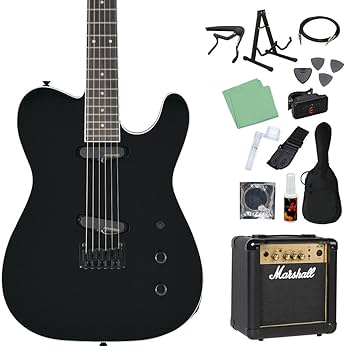 Amazon.co.jp: FERNANDES TEJ-STD SH BLK Electric Guitar