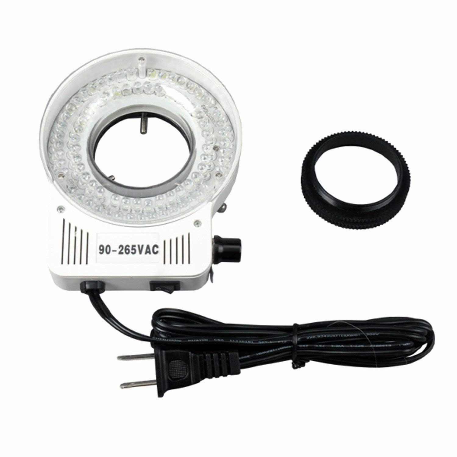 AmScope 80 LED microscopio compatto anello luce con dimmer incorporato