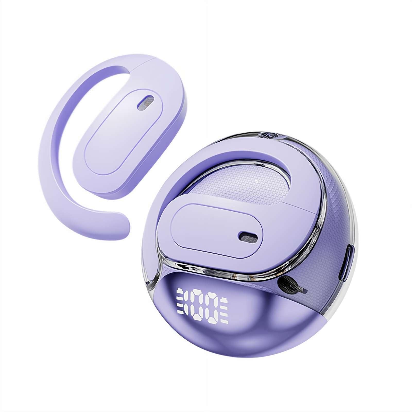 M112 Écouteurs de traduction intelligentes AI Ouvrir Casque Bluetooth Translateur simultané Écouteurs intelligents Interprétation Voix