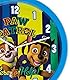 Kidslicensing Patrol - Wanduhr - Dekorative Uhr für Kinder - 25 cm, KD-PW16696, Bunt, One Size