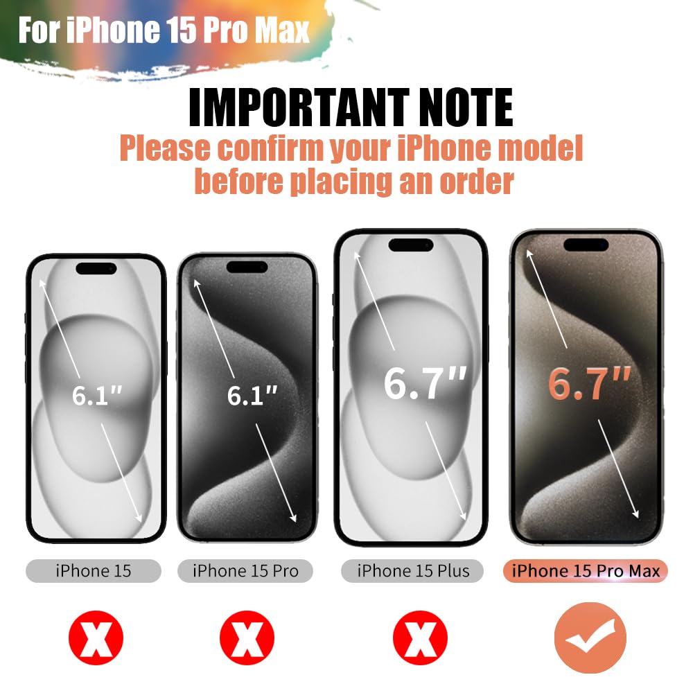 Loytal Battery Case for iPhone 15 Pro Max, 6000mAh Rechargeable Extended Battery Charging/Charger Case, Add 100% Extra Juice (6.7 inch) Black