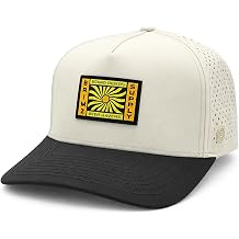 BRIMZ Outdoor Performance Hat - Water & Sweat Resistant Hats - Breathable & Moisture-Wicking Snapback