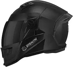 CAPACETE FECHADO PRO TORK STEALTH SOLID BRILHANTE PRETO TAM. 58 VIS. FUMÊ