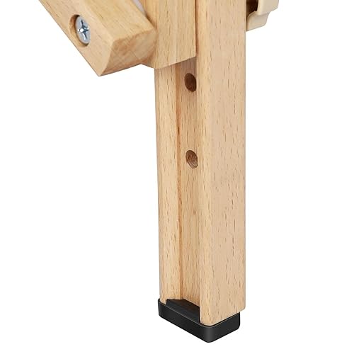 Miniatura 9 de Topeakmart Mesa de masaje portátil, cama de masaje, cama de spa, mesa de terapia, mesa de tratamiento plegable, altura ajustable, cama de salón de