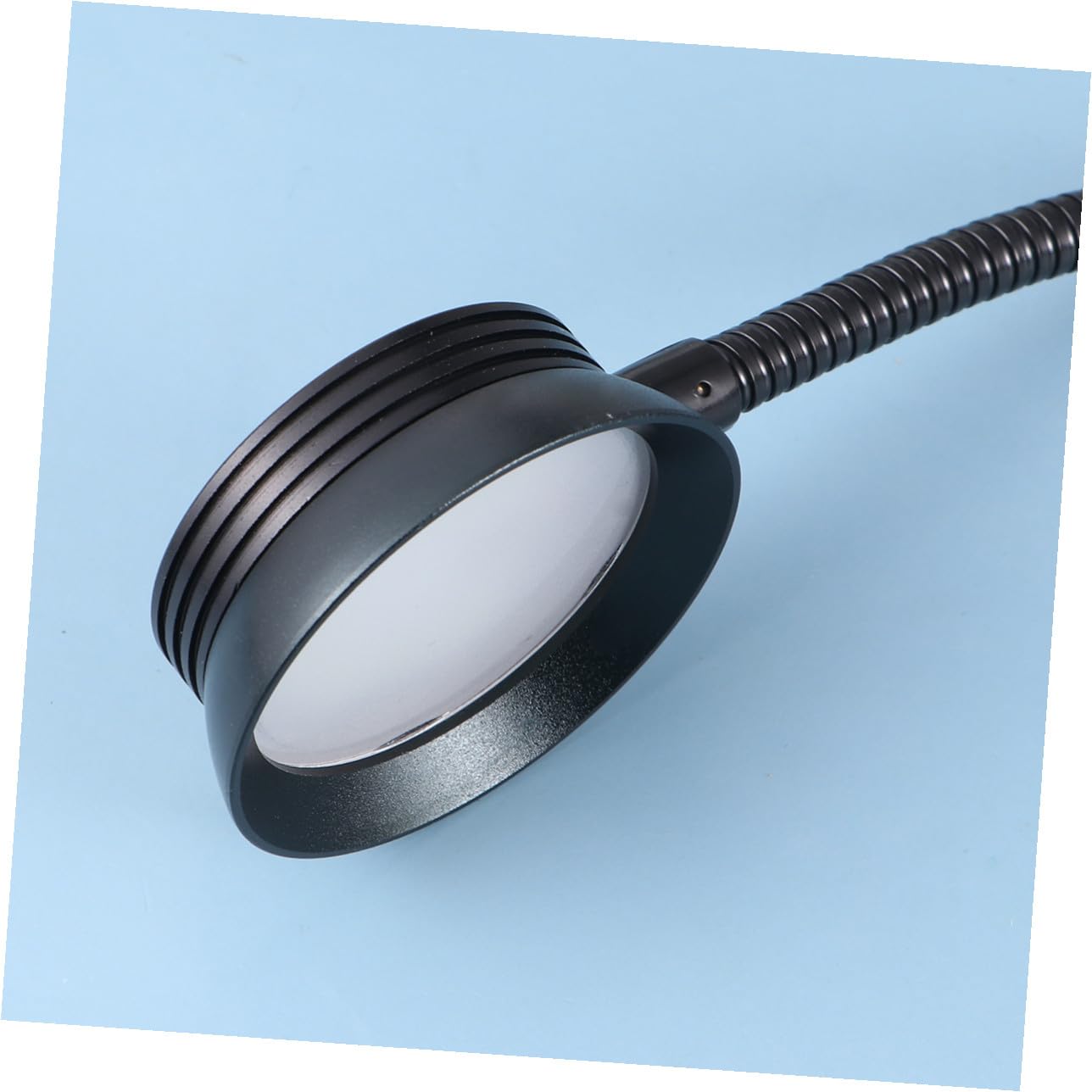 Lampada da Lettura LED Pinza 4w 6w Flessibile Nera | Cavo USB Incluso, Collo Orientabile, Clip Robusta per Letto, Campeggio e Hobby