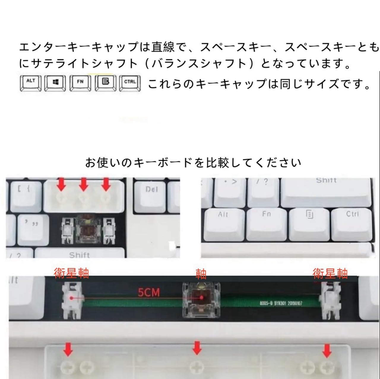 Amazon.co.jp: UWU 勝利の女神:NIKKE 紅蓮 键帽 108键 108キー PBTキー
