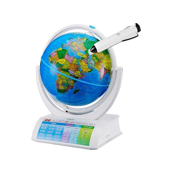 Buy SG338R Smart Globe Explorer AR Educational World Geography Kids