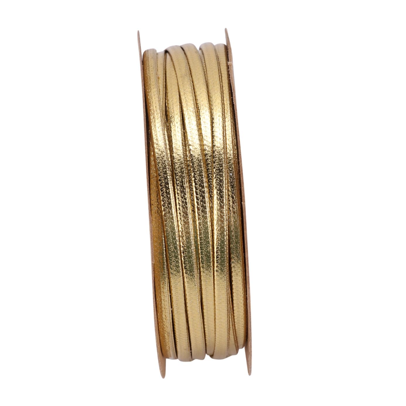 STOBOK Cordino in Cuoio Dorato 15 Metri per Creazione Gioielli Braccialetti Collane Filo Intrecciato per Party e Occasioni Importanti