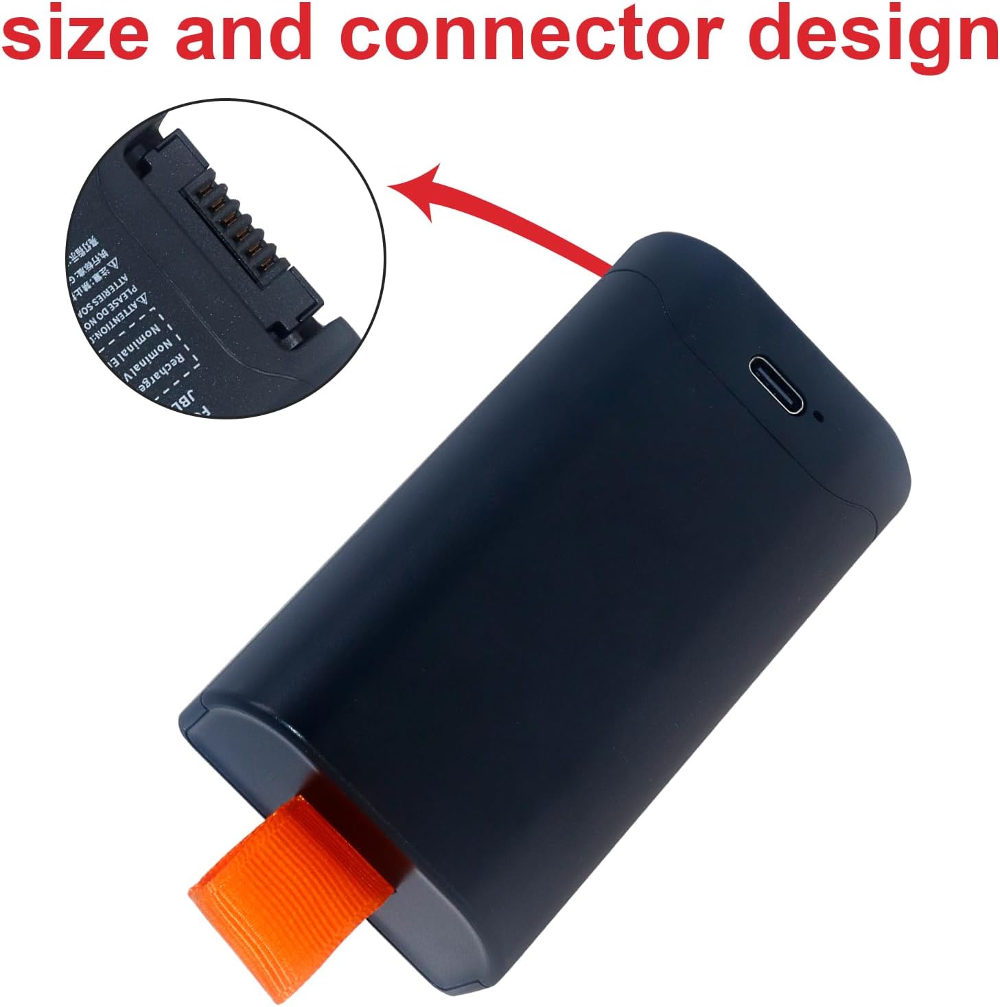 Battery Replacement for JBL Battery 200-Compatible with JBL PartyBox Club 120 Portable Speaker 5000mAh 7.2V(NOT for Other JBL PartyBox Series) - Image 2